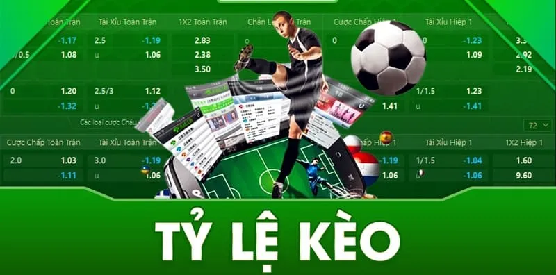 Tỷ lệ kèo bóng là gì? Cách xem tỷ lệ kèo cá cược bóng đá Châu Á chính xác 